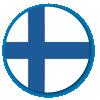 Finland Flag Button